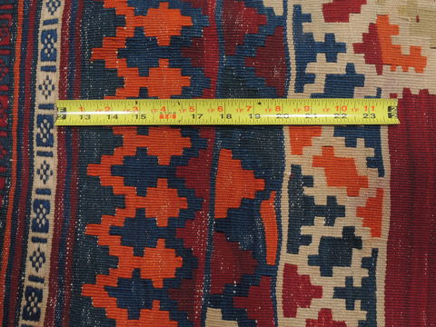 Kilim Blue Flat Woven 47 X 70 Area Rug 100-110466 Image 6