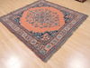 Kilim Red Square Flat Woven 60 X 61  Area Rug 100-110468 Thumb 3