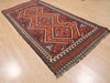 Kilim Red Flat Woven 410 X 90 Area Rug 100-110471 Thumb 3