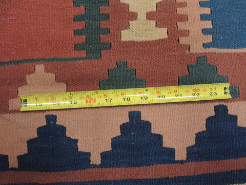 Kilim Brown Square Flat Woven 67 X 81 Area Rug 100-110476 Image 7