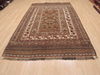 Kilim Brown Flat Woven 57 X 92 Area Rug 100-110477 Thumb 1