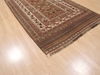 Kilim Brown Flat Woven 57 X 92  Area Rug 100-110477 Thumb 3