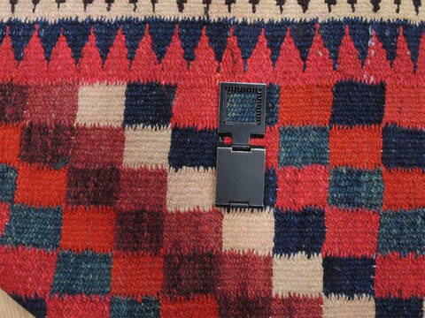 Kilim Red Flat Woven 45 X 83  Area Rug 100-110478 Image 7