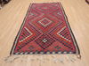 Kilim Red Flat Woven 45 X 83 Area Rug 100-110478 Thumb 1