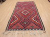 Kilim Red Flat Woven 45 X 83  Area Rug 100-110478 Thumb 1