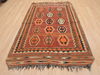 Kilim Red Flat Woven 45 X 72  Area Rug 100-110481 Thumb 1