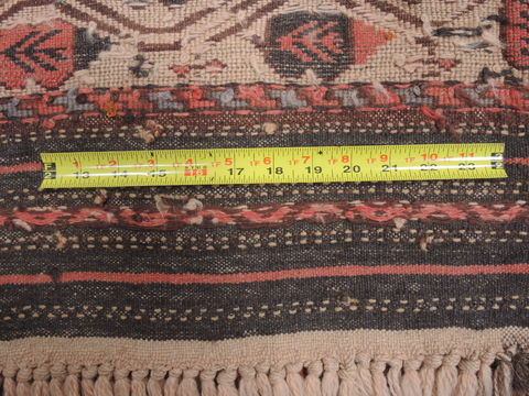 Kilim Cream Flat Woven 48 X 73 Area Rug 100-110482 Image 7