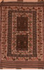 Kilim Brown Flat Woven 48 X 73  Area Rug 100-110482 Thumb 0