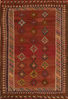 Kilim Red Flat Woven 48 X 73  Area Rug 100-110483 Thumb 0