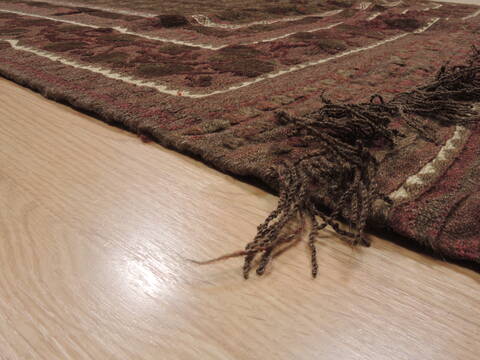 Kilim Brown Flat Woven 55 X 88  Area Rug 100-110484 Image 5
