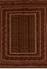 Kilim Brown Flat Woven 55 X 88  Area Rug 100-110484 Thumb 0