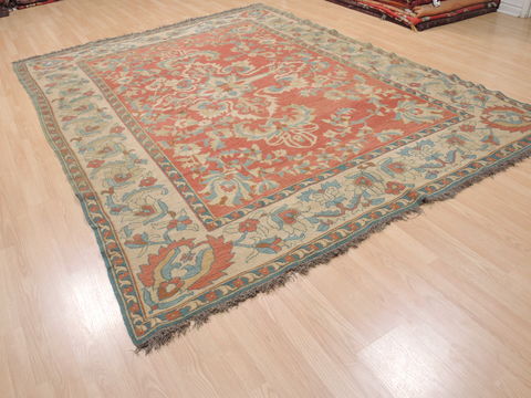 Kilim Green Flat Woven 79 X 910 Area Rug 100-110485 Image 3