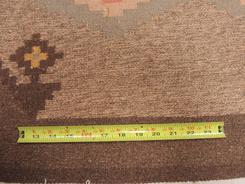 Kilim Brown Flat Woven 48 X 79 Area Rug 100-110486 Image 6