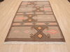 Kilim Brown Flat Woven 48 X 79 Area Rug 100-110486 Thumb 3