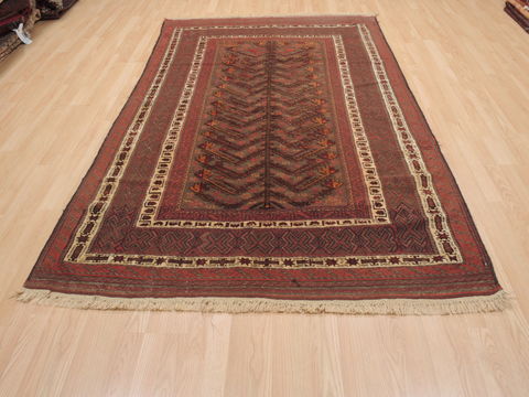 Kilim Red Flat Woven 51 X 86 Area Rug 100-110487 Image 1