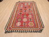 Kilim Red Flat Woven 43 X 77  Area Rug 100-110488 Thumb 1