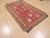 Kilim Red Flat Woven 43 X 77  Area Rug 100-110488 Thumb 3