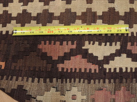 Kilim Brown Flat Woven 43 X 69 Area Rug 100-110490 Image 6