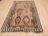 Kilim Brown Flat Woven 43 X 69  Area Rug 100-110490 Thumb 1