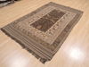 Kilim Brown Flat Woven 55 X 88 Area Rug 100-110491 Thumb 2