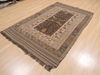 Kilim Brown Flat Woven 55 X 88  Area Rug 100-110491 Thumb 2