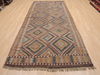 Kilim Brown Runner Flat Woven 48 X 113 Area Rug 100-110493 Thumb 1