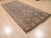 Kilim Brown Runner Flat Woven 48 X 113  Area Rug 100-110493 Thumb 3