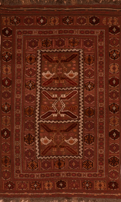 Kilim Red Flat Woven 511 X 87 Area Rug 100-110494 Image 0