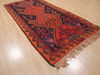 Kilim Red Runner Flat Woven 48 X 104 Area Rug 100-110495 Thumb 3
