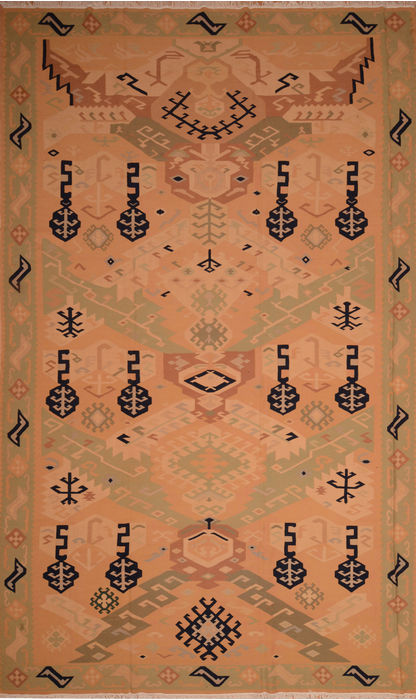 Kilim Beige Flat Woven 911 X 1711 Area Rug 100-110506 Image 0