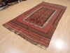 Kilim Red Flat Woven 52 X 94 Area Rug 100-110507 Thumb 2