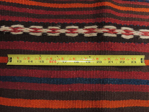 Kilim Red Runner Flat Woven 44 X 113 Area Rug 100-110508 Image 7