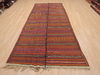 Kilim Red Runner Flat Woven 44 X 113 Area Rug 100-110508 Thumb 1