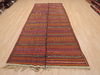 Kilim Red Runner Flat Woven 44 X 113  Area Rug 100-110508 Thumb 1