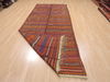 Kilim Red Runner Flat Woven 44 X 113 Area Rug 100-110508 Thumb 5