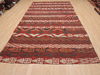 Kilim Red Flat Woven 64 X 123 Area Rug 100-110509 Thumb 1
