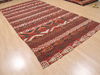 Kilim Red Flat Woven 64 X 123 Area Rug 100-110509 Thumb 3