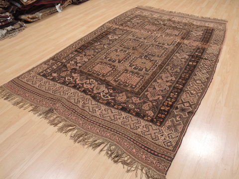 Kilim Brown Flat Woven 59 X 97 Area Rug 100-110511 Image 2