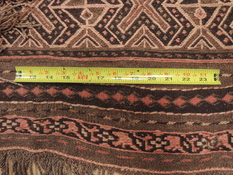 Kilim Brown Flat Woven 59 X 97 Area Rug 100-110511 Image 6