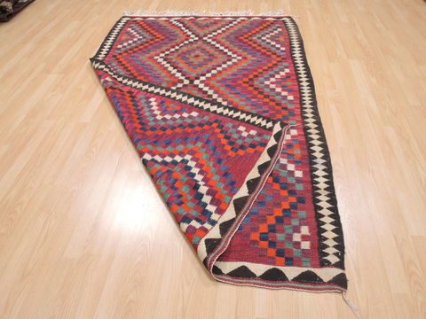 Kilim Red Flat Woven 48 X 75 Area Rug 100-110513 Image 5
