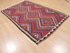 Kilim Red Flat Woven 48 X 75  Area Rug 100-110513 Thumb 3