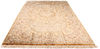 Qum Yellow Hand Knotted 67 X 97 Area Rug 254-110514 Thumb 8