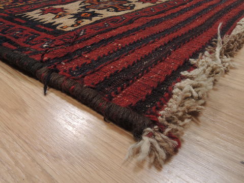 Kilim Red Flat Woven 57 X 90 Area Rug 100-110515 Image 5