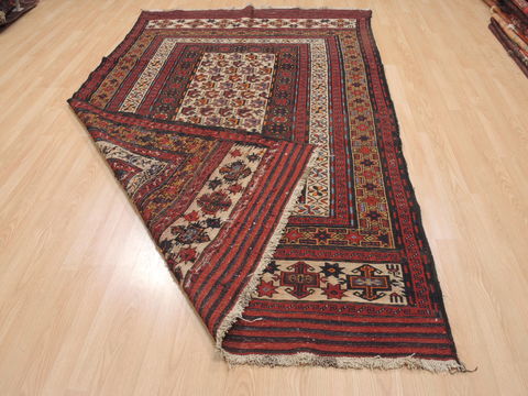 Kilim Red Flat Woven 57 X 90 Area Rug 100-110515 Image 6