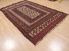 Kilim Red Flat Woven 57 X 90  Area Rug 100-110515 Thumb 4