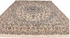 Nain White Hand Knotted 84 X 104  Area Rug 254-110518 Thumb 5