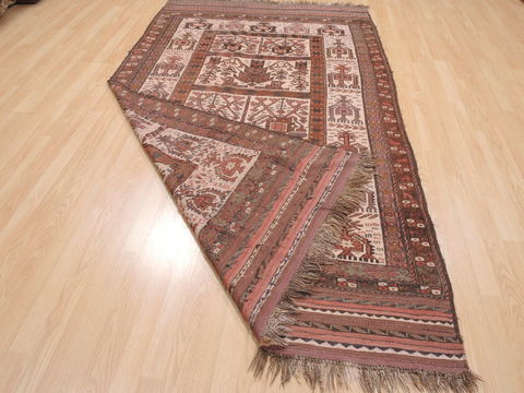 Kilim Brown Flat Woven 50 X 810 Area Rug 100-110519 Image 5