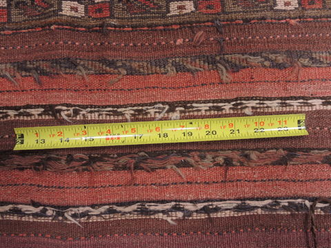 Kilim Brown Flat Woven 50 X 810 Area Rug 100-110519 Image 6
