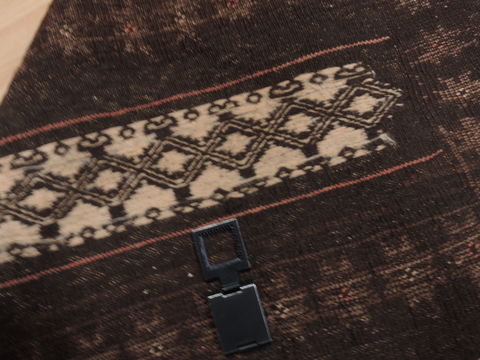 Kilim Brown Runner Flat Woven 51 X 97 Area Rug 100-110521 Image 7
