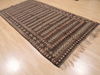 Kilim Brown Runner Flat Woven 51 X 97  Area Rug 100-110521 Thumb 3